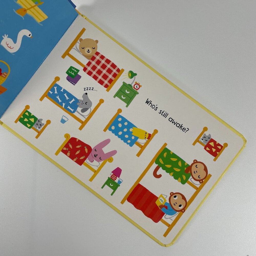 🍋 4/$20  Who's Fallen Asleep Usborne Baby Books | Kids Books Childrens Book - Picture 3 of 6
